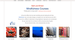 Desktop Screenshot of bath-bristol-mindfulness-courses.co.uk