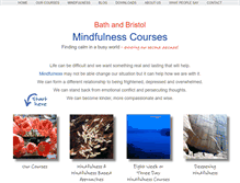 Tablet Screenshot of bath-bristol-mindfulness-courses.co.uk